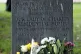 Flowers laid at the grave for the residents of Our Lady Of Charity Residential Home in Sean McDermott Street during the Flowers for Magdalenes commemorative event at Glasnevin cemetery in Dublin, March 3, 2019