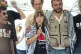 Climate activist Greta Thunberg flanked by Thiago Avila from a human rights organization meets with journalists in Catania, Italy, June 1, 2025, ahead of their departure for the Mideast