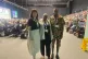 (Left to right) Unison southwest regional secretary Kerry Baigent, with Lydia Kabute and Adekunle Akinola, June 18, 2025