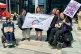 People protest in Wales