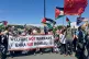 Protesters outside Welsh Labour conference on Saturday