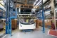 A bus under construction at the Alexander Dennis bus manufacturers in Falkirk