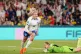 England's Lauren Hemp celebrates scoring their side's first goal of the game during the FIFA Women's World Cup quarter-final at Stadium Australia, Sydney. Picture date: Saturday August 12, 2023