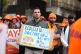 Junior doctors protest opposite Downing Street, London, during their continuing dispute over pay, June 27, 2024