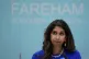 Former home secretary Suella Braverman gives a speech at Fareham Leisure Centre in Fareham, Hampshire, July 5, 2024
