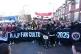 Manchester United fans protest against the club's ownership and ticket prices ahead the Premier League match at Old Trafford, Manchester, March 9, 2025