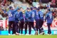 England's Matthew Potts celebrates the wicket of West Indies batter Brandon King (not pictured) during the Third Men's One Day International match at the Kia Oval, London, June 3, 2025