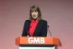 Chancellor of the Exchequer Rachel Reeves making a keynote speech to the GMB Union Congress in Brighton, June 10, 2025