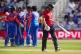 England's Nat Sciver-Brunt walks after being caught out by India's Richa Ghosh during the second Women's International T20 at Trent Bridge, Nottingham. Picture date: Saturday June 28, 2025