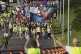 People march during a protest, seven months after the deadly train station tragedy that sparked mass demonstrations against corruption in Belgrade, Serbia, June 1, 2025