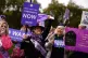 Waspi (Women Against State Pension Inequality) campaigners stage a protest on College Green in Westminster, London, as Chancellor of the Exchequer Rachel Reeves delivers her Budget in the Houses of Parliament, October 30, 2024