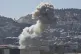 In this photo released by the Syrian official news agency SANA, smoke rises from an Israeli airstrike that hit the Syrian Defence Ministry, in Damascus, Syria, July 16, 2025. Photo: SANA via AP