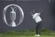 Matt Fitzpatrick of England plays off the 1st hole during the first round of the British Open golf championship at the Royal Portrush Golf Club, Northern Ireland, July 17, 2025