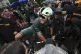 Italy's Jonathan Milan celebrates after winning the seventeenth stage of the Tour de France cycling race over 160.4 kilometers (99.7 miles) with start in Bollene and finish in Valence, France, Wednesday, July 23, 2025