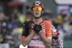 Netherlands' Thymen Arensman crosses the finish line ahead of Denmark's Jonas Vingegaard to win the nineteenth stage of the Tour de France cycling race with start in Albertville and finish in La Plagne, France, July 25, 2025