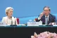 MAKING A POINT: Chinese Premier Li Qiang addresses the EU-China Business leaders symposium at the Great Hall of the People in Beijing listened to by European Commission President Ursula von der Leyen, Thursday, July 24 2025 / Pic: AP Photo/Mahesh Kumar A, Pool