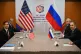US Secretary of State Marco Rubio (left) meets with Russia's Foreign Minister Sergei Lavrov (right) on the sidelines of the ASEAN Foreign Ministers' meeting in Kuala Lumpur, July 10, 2025