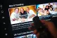 The BBC iPlayer app on a smart TV, displaying an episode of Masterchef: The Professionals, in London