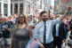 OF THE PEOPLE, FOR THE PEOPLE: Democratic mayoral candidate Zohran Mamdani, right, and Attorney General of New York Letitia James walk in the NYC Pride March last Sunday