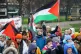Protesters during a pro-Palestine rally in Edinburgh organised by the Scottish Palestine Solidarity Campaign, March 9, 2024