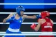 Algeria�s Imane Khelif (left) in action against Thailand�s Janjaem Suwannapheng during the Women�s 66kg Semi-Final at Roland-Garros Stadium on the Eleventh day of the 2024 Paris Olympic Games in France. Picture date: Tuesday August 6, 2024