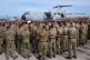 Prime Minister Keir Starmer speaks to soldiers at the RAF base in Akrotiri, Cyprus, during his three-day trip to the United Arab Emirates, Saudi Arabia, and Cyprus, December 10, 2024