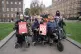 MPs, Peers and Disability join (front left-right) actress Liz Carr, Baroness Campbell and Dame Tanni Grey Thompson outside the Houses of Parliament, Westminster, to insist the voices of disabled concerned about assisted dying are considered, March 24, 2025