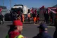 Members of Unite on the picket line in Tyseley, Birmingham, amid an ongoing refuse workers' strike in the city, April 1, 2025