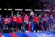 Crystal Palace's Joel Ward (centre) and team-mates celebrate with the trophy on stage at Selhurst Park during the FA Cup winners parade in London. Crystal Palace won the FA Cup after a 1-0 victory over Manchester City at Wembley. Picture date: Monday May 26, 2025