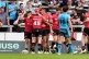 Salford's Chris Hankinson celebrates scoring a try during the Betfred Super League match at the Salford Community Stadium. Picture date: Sunday June 22, 2025