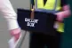 A ballot box arriving during the count for the Blackpool South by-election at Blackpool Sports Centre, Blackpool, May 2, 2024