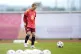 Wales' Jess Fishlock during a training session at the Sportanlage Guttingersreuti, Lauligstrasse in Switzerland, July 1, 2025