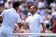Daniel Evans (right) after his defeat to Novak Djokovic on day four of the 2025 Wimbledon Championships at the All England Lawn Tennis and Croquet Club, London. Picture date: Thursday July 3, 2025
