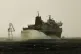 A ship near in Ardrossan, Scotland