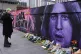 Floral tributes are left by the Sabbath Wall on Navigation Street in Birmingham, following the death of Black Sabbath frontman Ozzy Osbourne aged 76, July 23, 2025