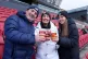 Fans enjoying a drink before a Barclays Women's Championship match, January 19, 2025