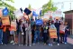 NHS resident doctors protest outside Royal Victoria Infirmary in Newcastle, as resident doctors in England, formerly referred to as junior doctors, begin a five-day strike after talks with the government collapsed over pay, July 25, 2025