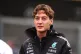 Mercedes' George Russell during the parade ahead of the race at Circuit de Spa-Francorchamps, Stavelot, Belgium, July 27, 2025