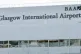 The air side view of Glasgow airport