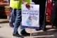Trade unionists, community activists, students and staff from the University of Dundee take part in a rally and march in Dundee after the university announced up to 700 jobs could be cut in order to fill a £35 million deficit, April 29, 2025