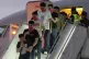 Migrants deported months ago by the United States to El Salvador under the Trump administration's immigration crackdown arrive at Simon Bolívar International Airport in Maiquetia, Venezuela, July 18, 2025
