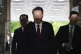 Former South Korean President Yoon Suk Yeol (centre) arrives at a court to attend a hearing to review his arrest warrant requested by special prosecutors in Seoul, South Korea, July 9, 2025