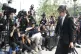Kim Keon Hee, the wife of South Korea's ousted former President Yoon Suk Yeol, arrives at the special prosecutor's office in Seoul, South Korea