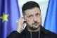 Ukrainian President Volodymyr Zelenskyy attends a joint press statement with German Chancellor Friedrich Merz following talks with European and U.S. leaders in Berlin, Germany, Wednesday, Aug. 13, 2025