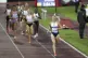 Keely Hodgkinson, front, of Great Britain in action during the women's 800m race at the Wanda Diamond League 'Athletissima Lausanne' athletics meeting in Lausanne, Switzerland, August 20, 2025