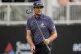 Keegan Bradley watches his putt on the 18th green during the third round of the Tour Championship golf tournament, August 23, 2025, in Atlanta
