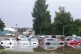Flooding at Queen Victoria Hospital, in Kirkcaldy, Fife, Scotland