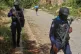 Police officers patrol the area near the Saint-Helene orphanage in the Kenscoff neighborhood of Port-au-Prince, Haiti, August 4, 2025