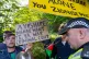 JD Vance protesters