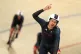  Britain's Charlie Tanfield celebrates after making the final of the Men's Team Pursuit at the National Velodrome, Saint-Quentin-en-Yvelines, on the Eleventh day of the 2024 Paris Olympic Games in France. Picture date: Tuesday August 6, 2024